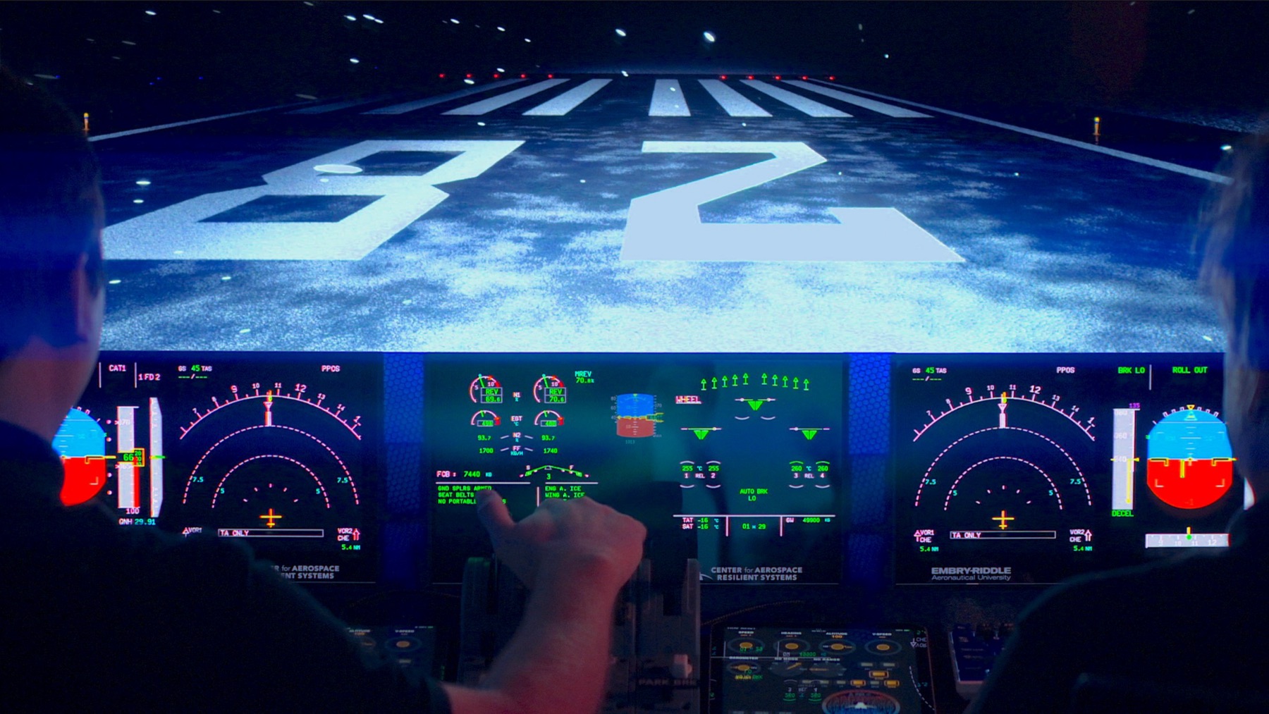 XCD flight deck